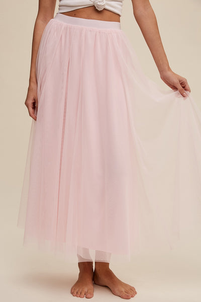 Cherish Tulle Skirt - Baby Pink