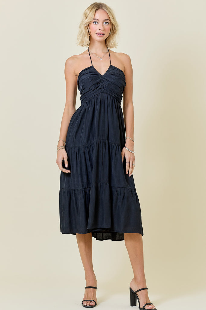 Ocean Drive Maxi Dress - Black