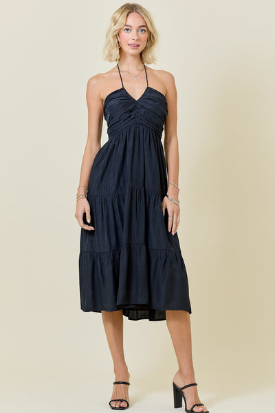 Ocean Drive Maxi Dress - Black