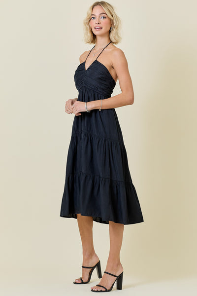 Ocean Drive Maxi Dress - Black