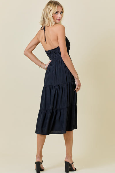 Ocean Drive Maxi Dress - Black