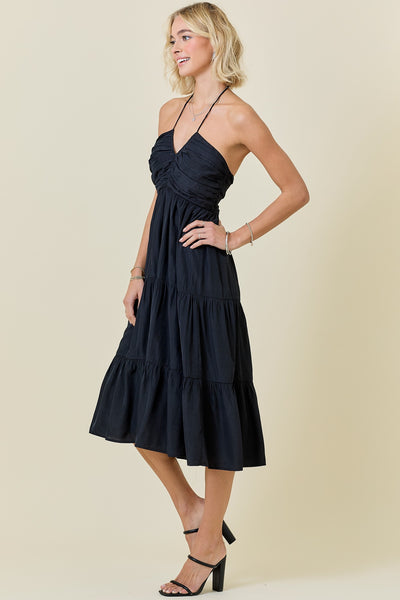 Ocean Drive Maxi Dress - Black