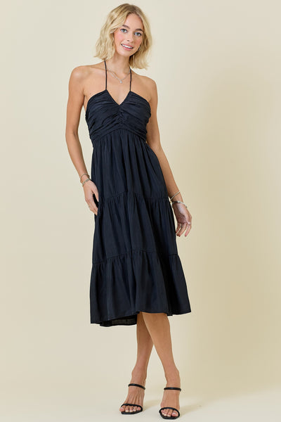 Ocean Drive Maxi Dress - Black