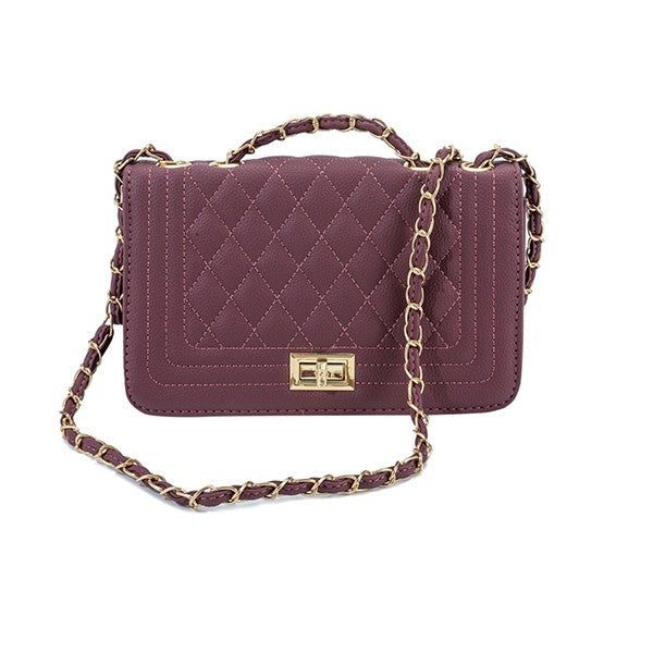 Cityscape Purse - Brown