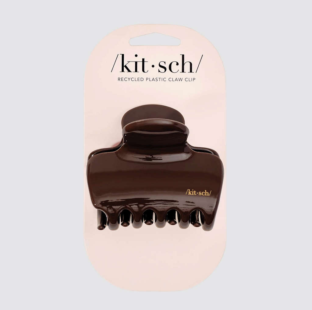 Kitsch Cloud Claw Clip-Chocolate