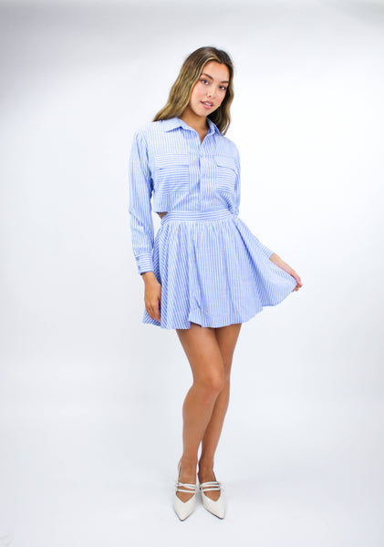 Charmed Dress - Blue