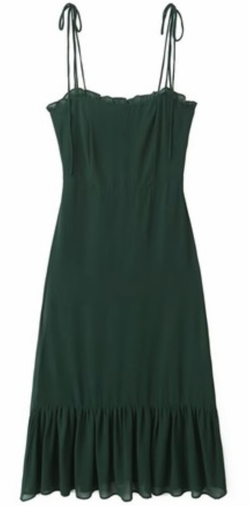 Evelyn Midi Dress - Green