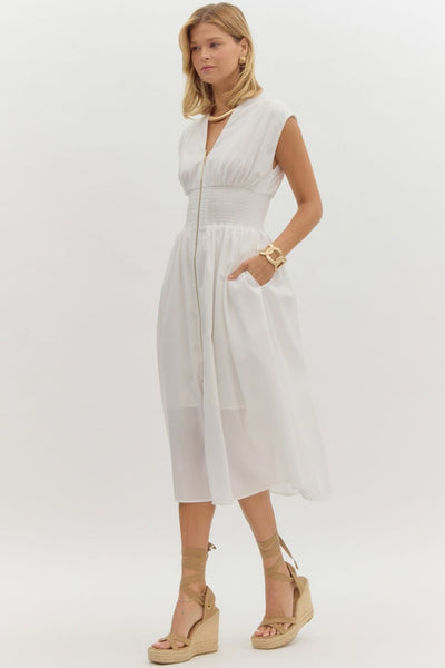 Marylin Maxi Dress - White