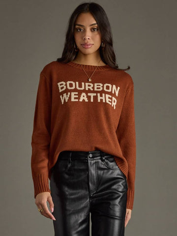 Bourbon Weather Sweater - Chocolate
