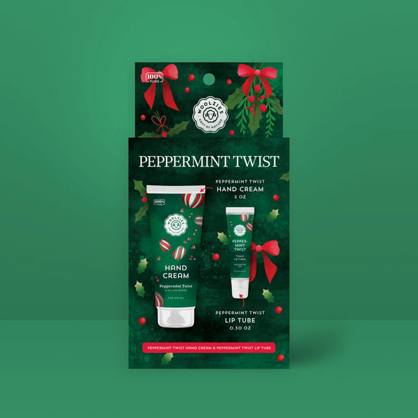 Peppermint Twist Duo-Hand Cream&Lip Mask
