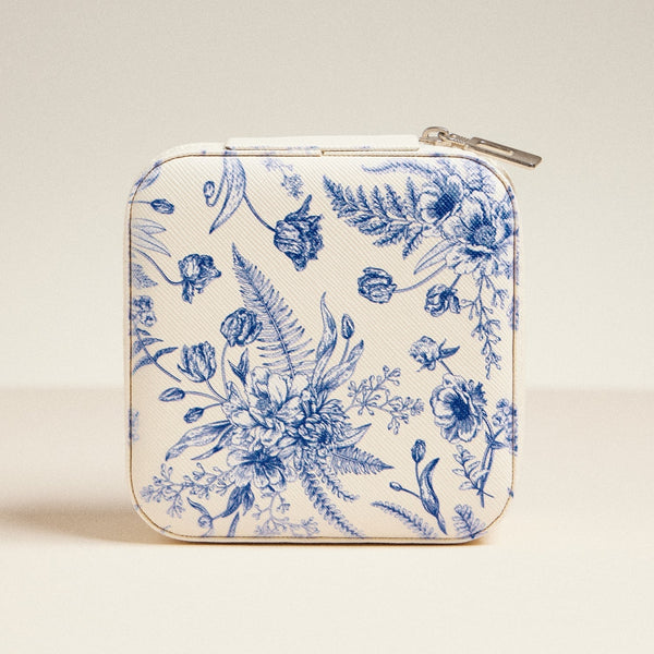 Jewelry Box - Blue Blossom