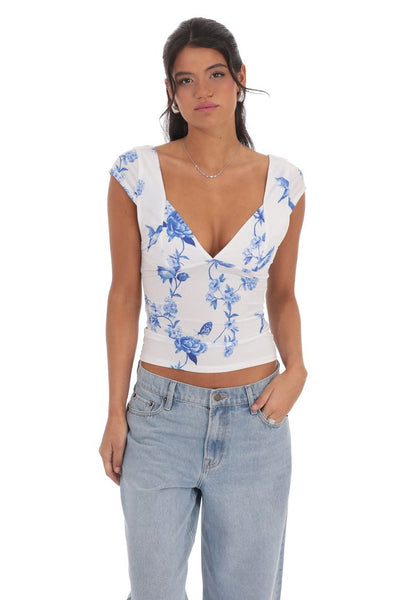 Lucy In The Sky Forget Me Not Top