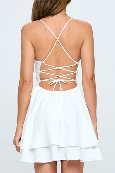 Simply Stunning Dress - White