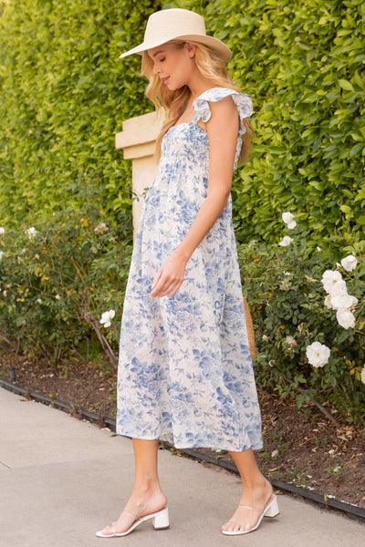 Amour Floral Midi Dress