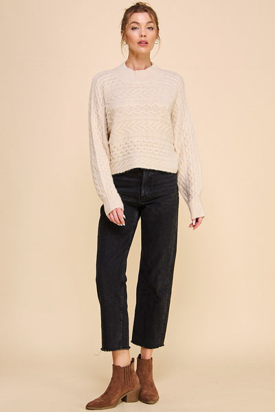 Bethany Sweater - Cloud Cream