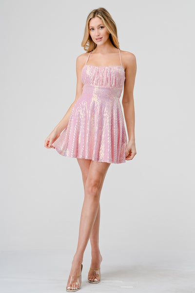 Sammy Dress - Blush