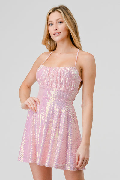 Sammy Dress - Blush