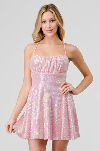 Sammy Dress - Blush