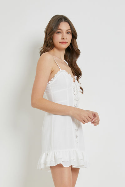 Irresitible Dress - White