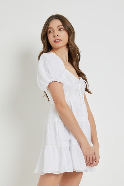 Wanderlust Dress - White