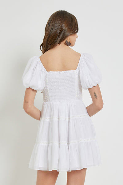 Wanderlust Dress - White