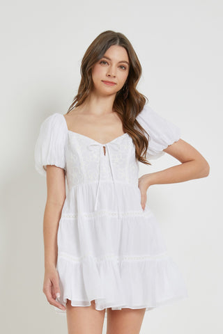 Wanderlust Dress - White