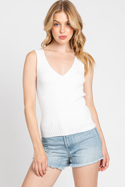 The Sam Top - Ivory
