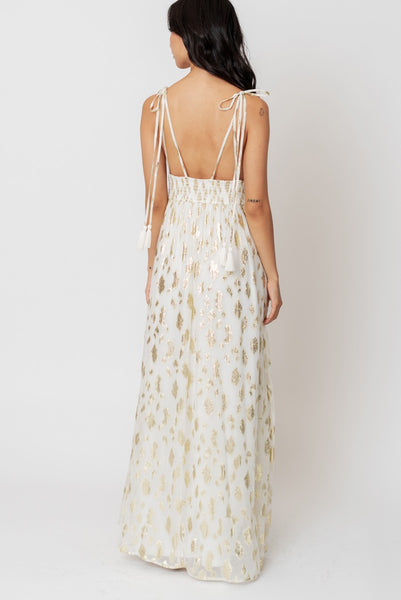 Demetra Maxi Dress - Ivory