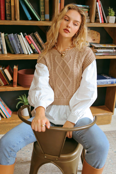 Ryder Sweater - Taupe