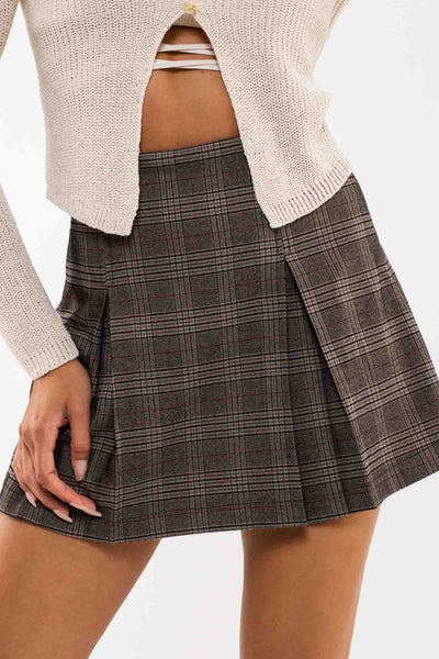 Cambridge Skirt - Charcoal Multi