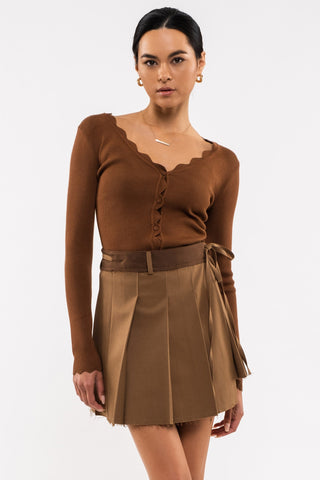 Blair Cardigan - Cocoa