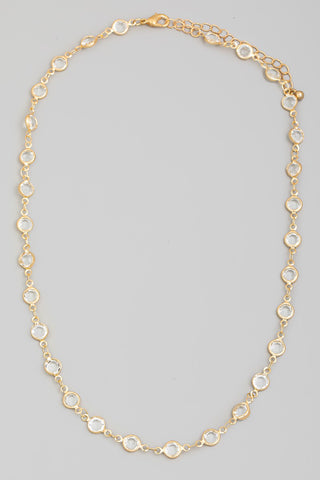Gold Dipped Sun Pendant Necklace