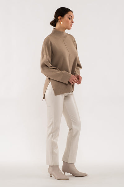 Ivy League Sweater - Taupe
