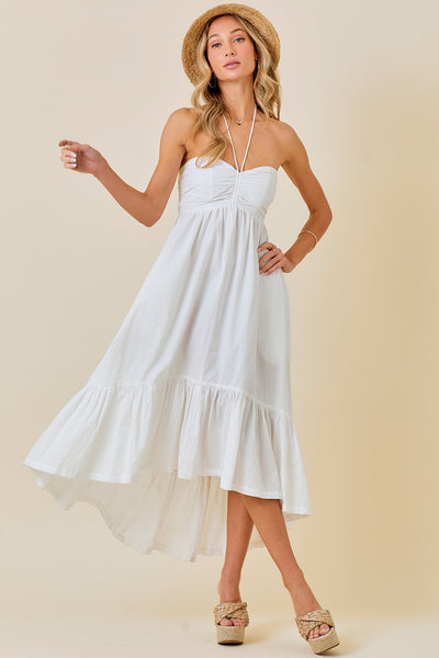 Seaside Maxi Dress - White