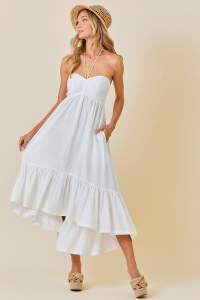 Seaside Maxi Dress - White