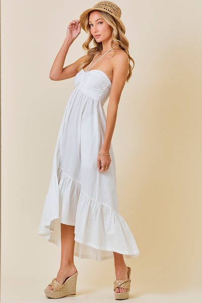 Seaside Maxi Dress - White