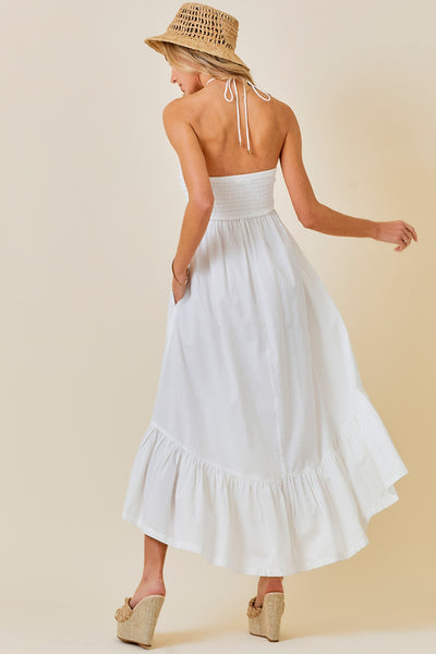 Seaside Maxi Dress - White