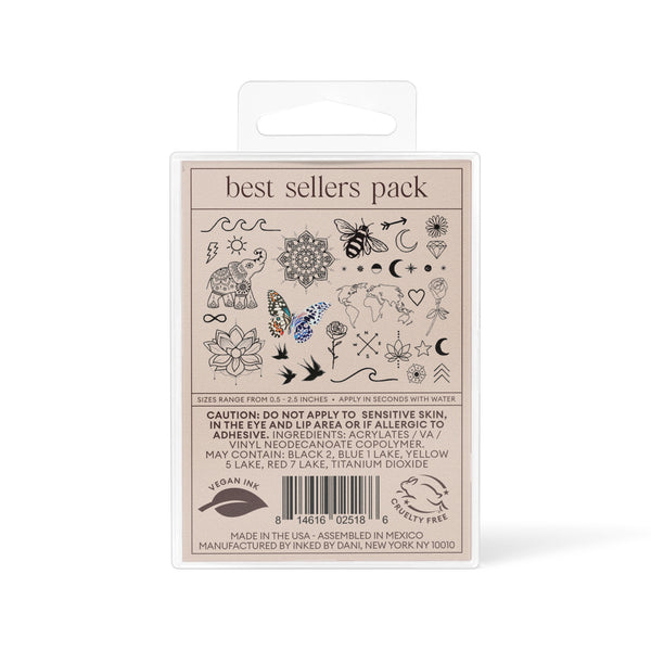 Temporary Tattoos - Best Sellers