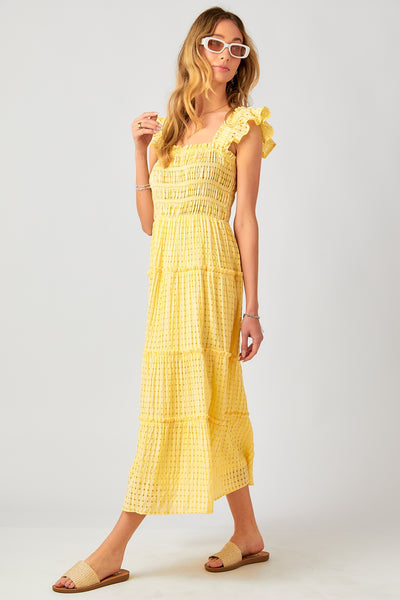Sunshine Maxi Dress - Yellow