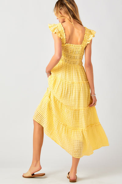 Sunshine Maxi Dress - Yellow