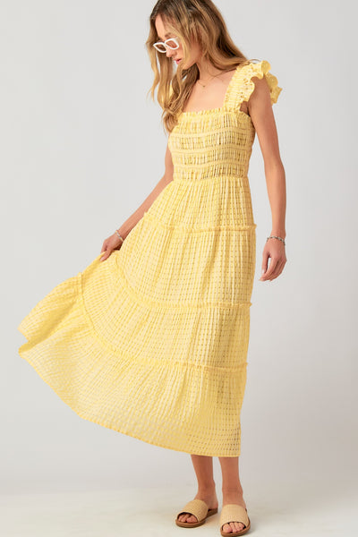 Sunshine Maxi Dress - Yellow