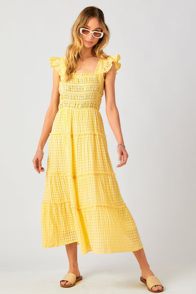 Sunshine Maxi Dress - Yellow
