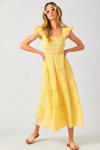 Sunshine Maxi Dress - Yellow
