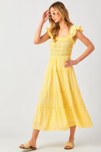 Sunshine Maxi Dress - Yellow