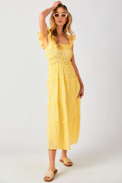 Sunshine Maxi Dress - Yellow