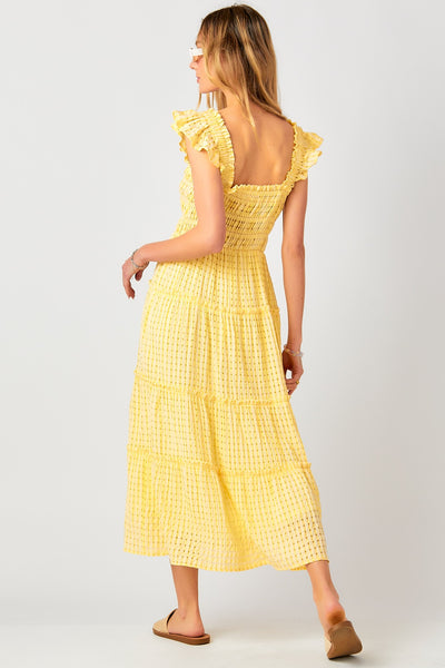 Sunshine Maxi Dress - Yellow