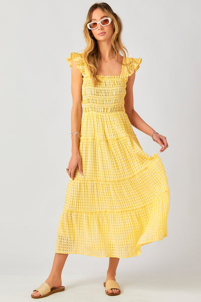 Sunshine Maxi Dress - Yellow