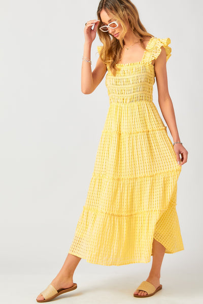 Sunshine Maxi Dress - Yellow