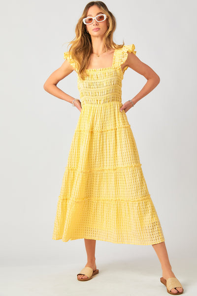 Sunshine Maxi Dress - Yellow