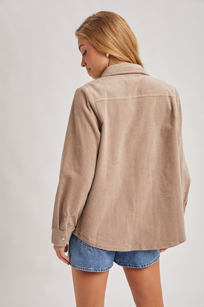 October Layers Jacket - Mushroom